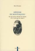 Dfense de Montesquieu